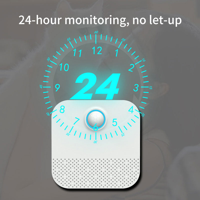 Smart cat odor purifier with 24-hour continuous monitoring display - Shopszara